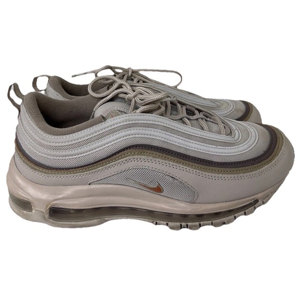 Nike Air Max 97 Cream/Rust Oxide-Khaki Sneaker Size 10M Shoes DX3947-200